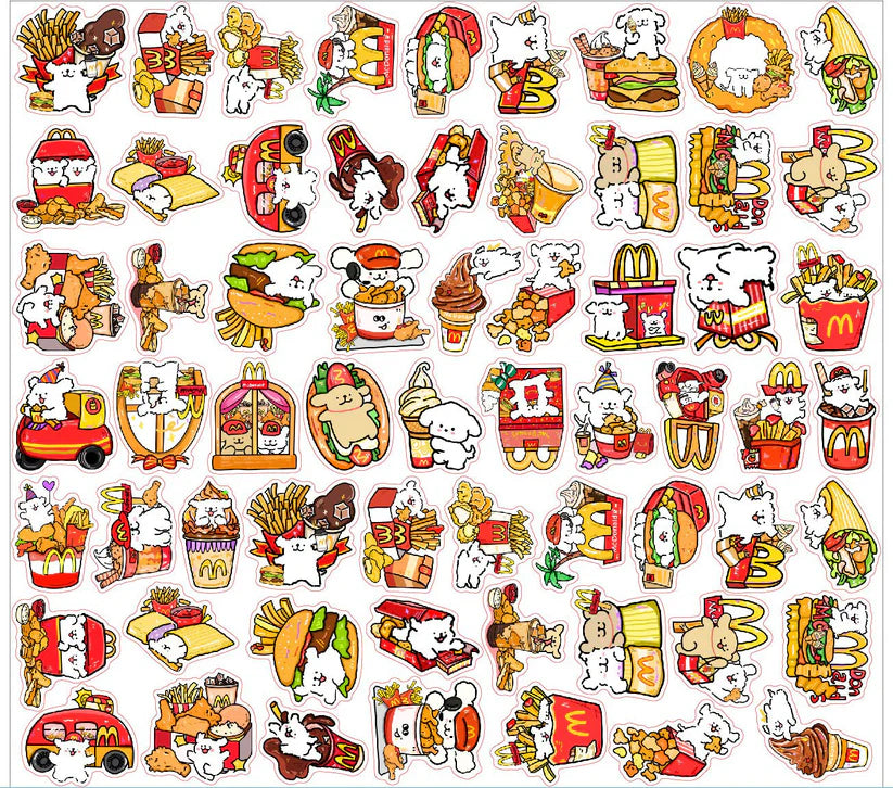 Mc~Donald's+dog 2/4/8 cm アクリル