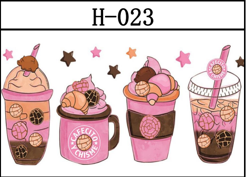 更新 ミルクティーカップ リーズのステッカー 16 OZ 240*110mm 奶茶杯