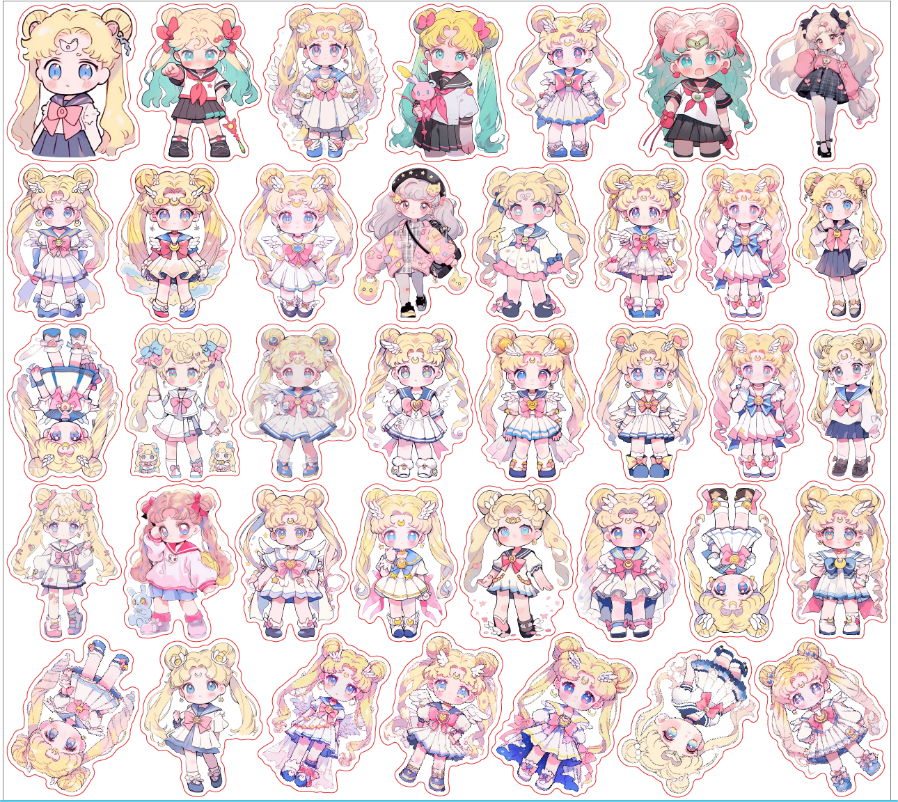 Q版美少女异形 8cm アクリル