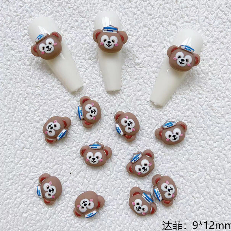 ダッフィー 9*12mm 达菲